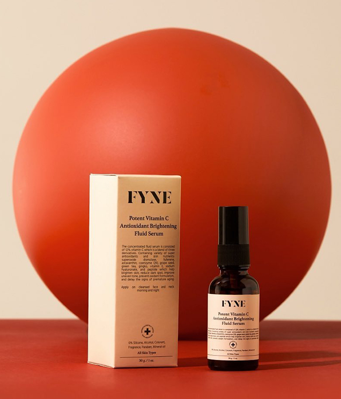เซรั่ม FYNE Potent Vitamin C Antioxidant Brightening Fluid Serum