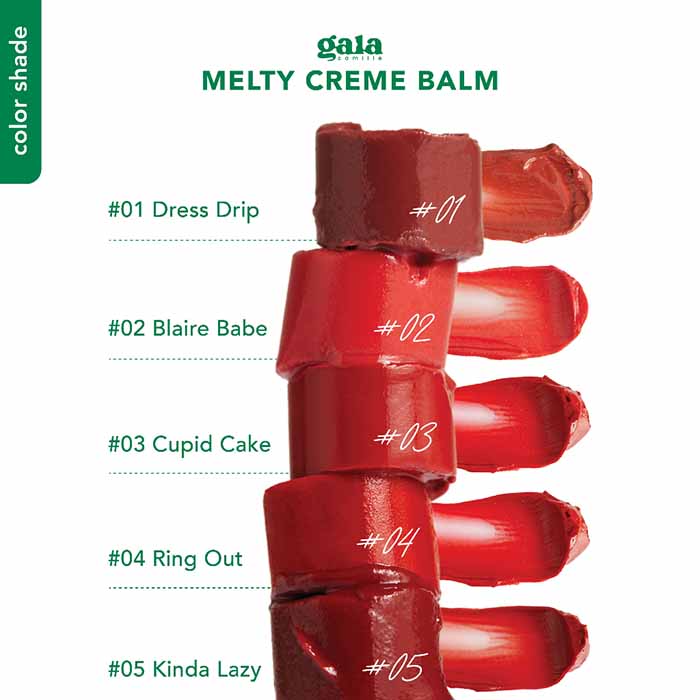 ลิปกลอส บาล์ม Gala Camille Melty Creme Balm