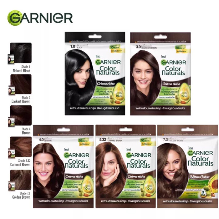 Garnier Color Naturals ครีมเปลี่ยนสีผม