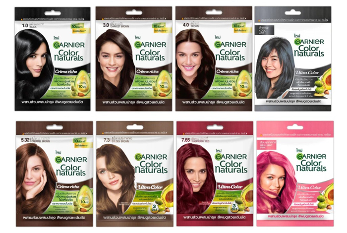 ครีมเปลี่ยนสีผม Garnier Color Naturals