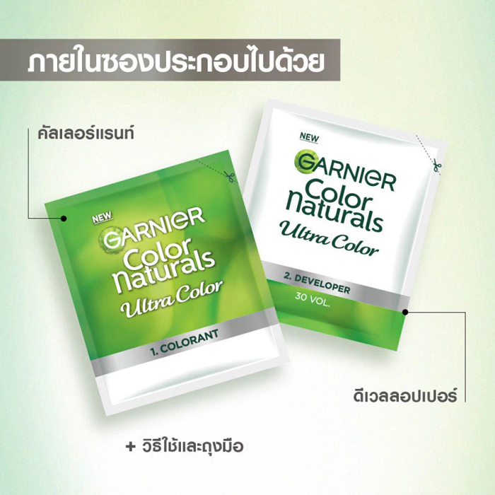 ครีมเปลี่ยนสีผม Garnier Color Naturals
