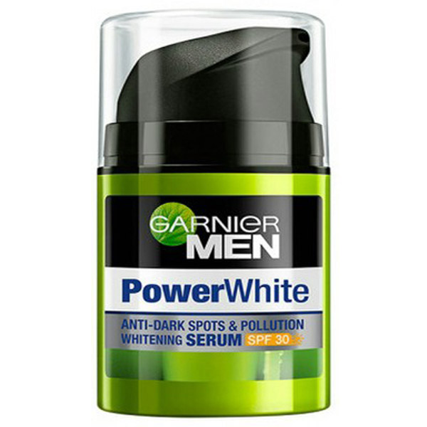 Garnier Men Power White Anti Dark-Spots & Pollution Whitening Serum SPF 30 PA    เซรั่ม