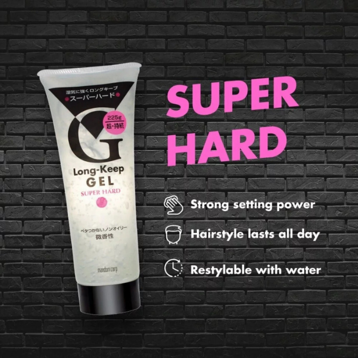 เจลแต่งผม GATSBY G-Long Keep Gel Super Hard