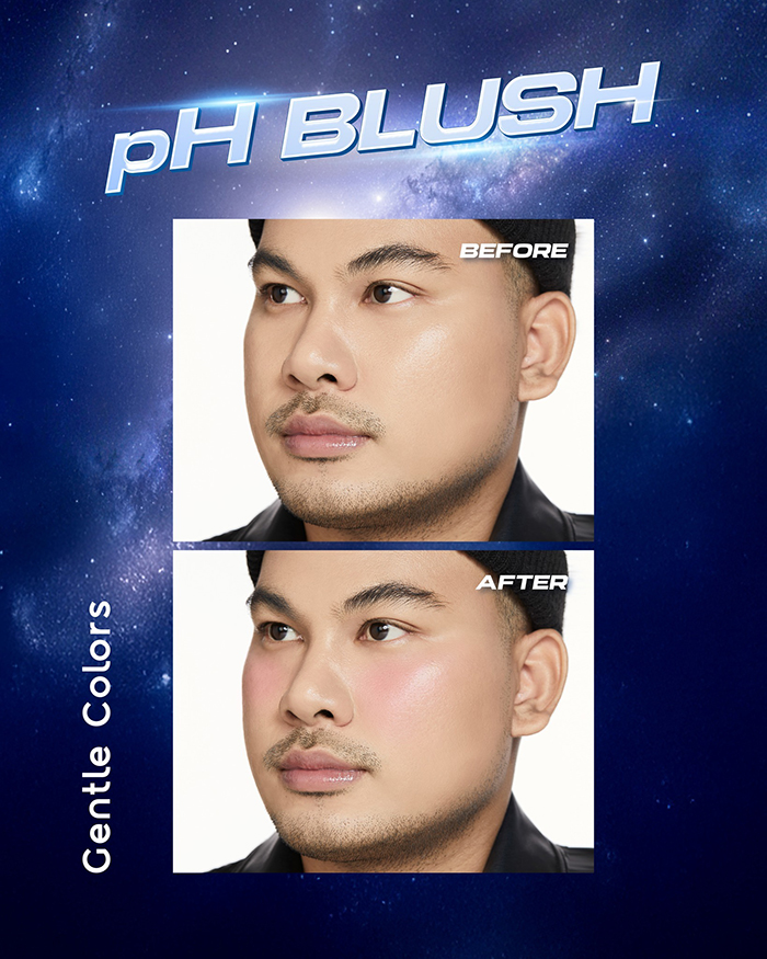 บลัชออน Gentle Color Pride pH Blush