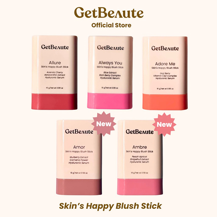 บลัชออน GetBeaute Skin's Happy Blush Stick
