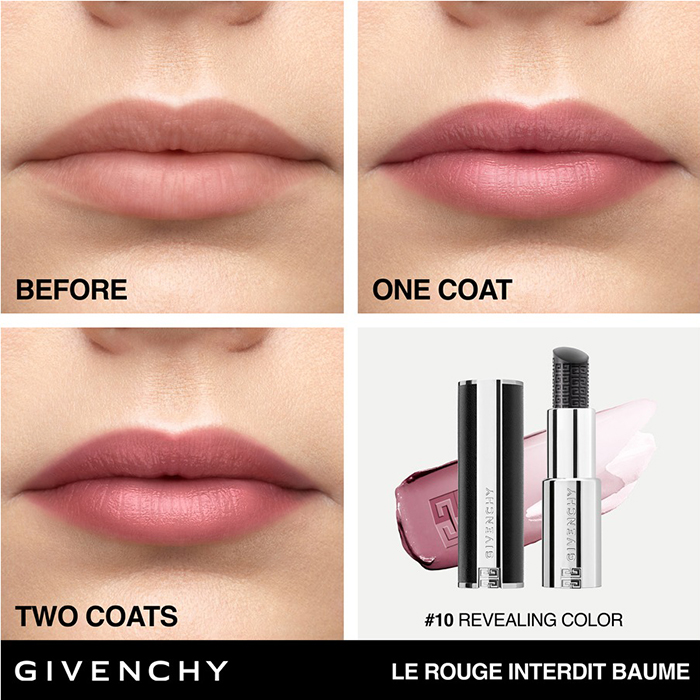 ลิปบาล์ม GIVENCHY Le Rouge Interdit Baume Lip Balm