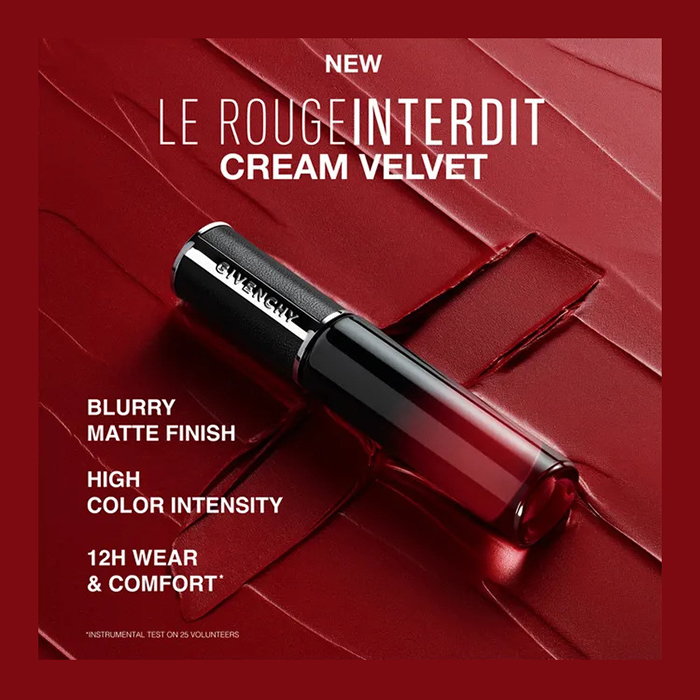 ลิปสติก GIVENCHY Le Rouge Interdit Cream Velvet Liquid Lipstick