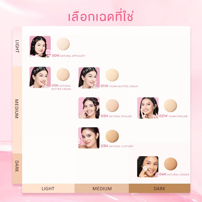 คุชชั่น Glad2Glow Perfect Cover Cushion