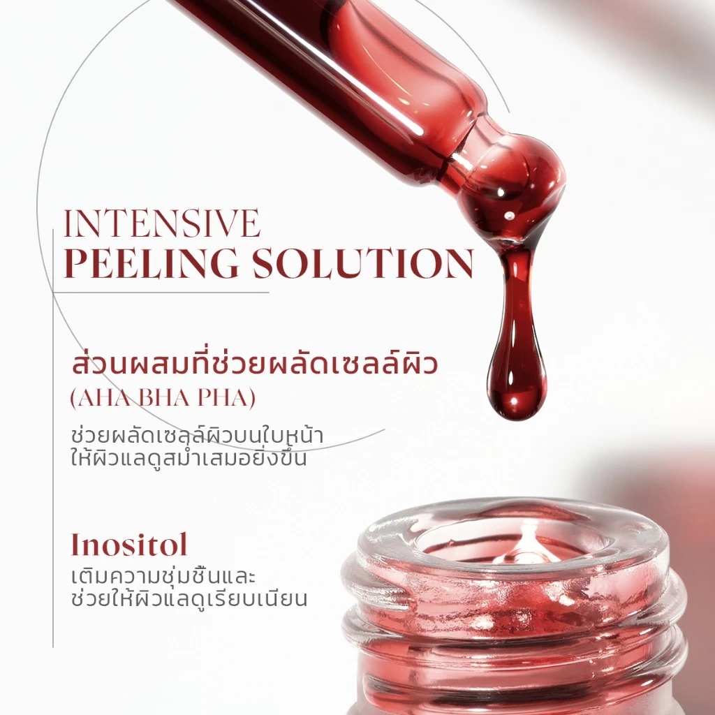 เซรั่มผลัดเซลล์ผิว Glad2Glow AHA BHA PHA Intensive Peeling Solution