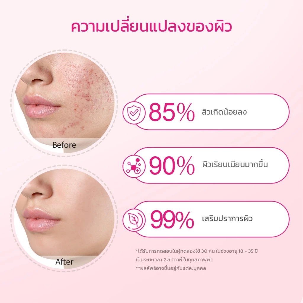 เซรั่มเรตินอล Glad2Glow Peach Retinol Serum