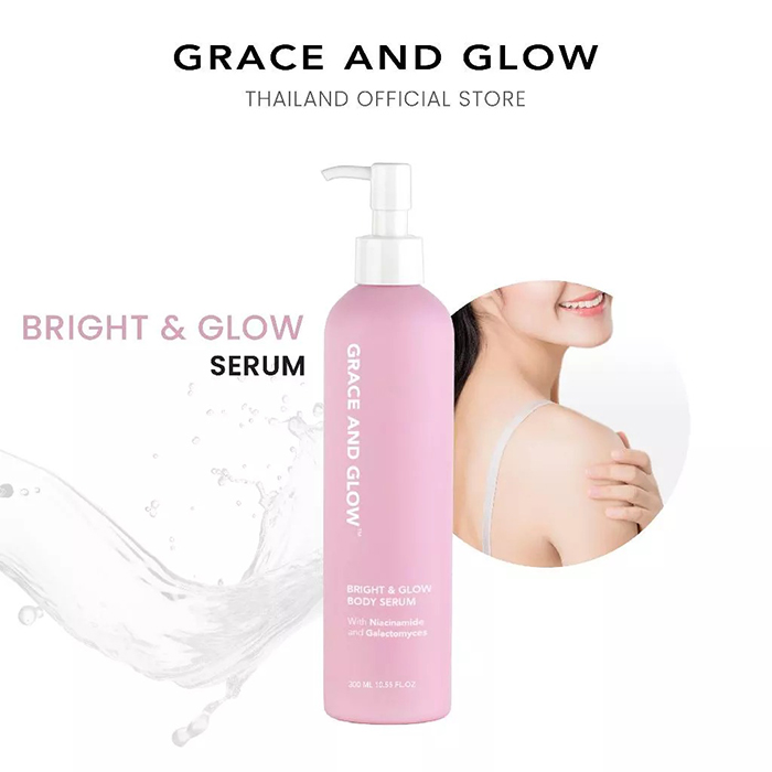 เซรั่มบำรุงผิวกาย Grace and Glow Bright & Glow Body Serum