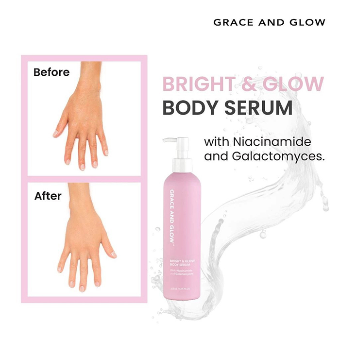 เซรั่มบำรุงผิวกาย Grace and Glow Bright & Glow Body Serum