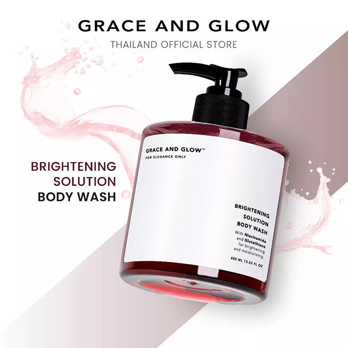 ครีมอาบน้ำ Grace and Glow Brightening Solution Body Wash
