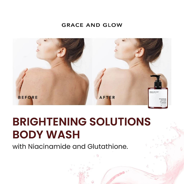 ครีมอาบน้ำ Grace and Glow Brightening Solution Body Wash