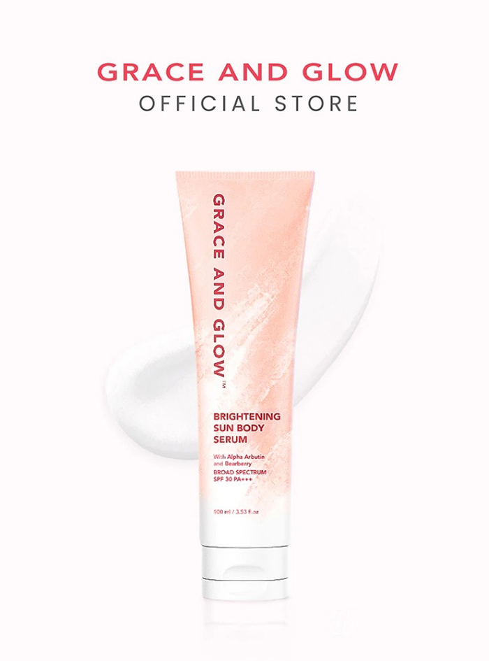 เซรั่มกันแดด Grace and Glow Brightening Sun Body Serum