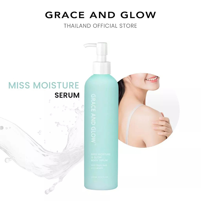 เซรั่มบำรุงผิวกาย Grace and Glow Miss Moisture & Glow Body Serum