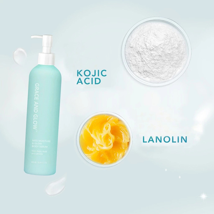 เซรั่มบำรุงผิวกาย Grace and Glow Miss Moisture & Glow Body Serum