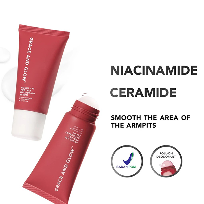 โรลออน Grace and Glow Rouge 540 Protect Deodorant Serum 