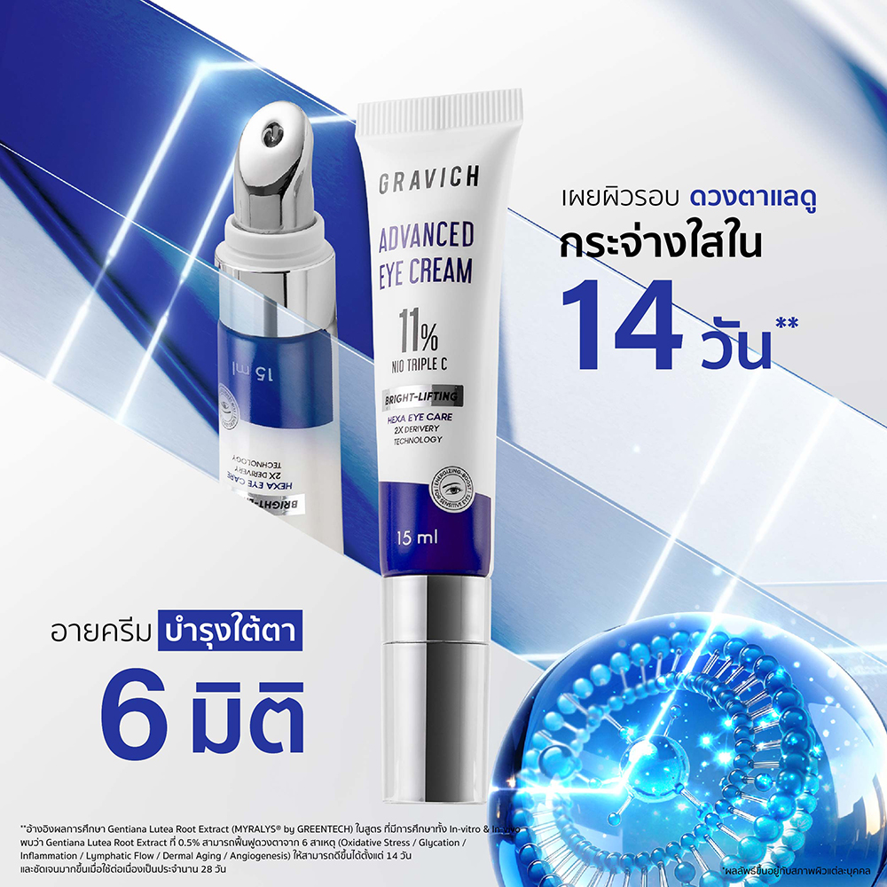 อายครีม Gravich Advanced Bright Lifting Eye Cream