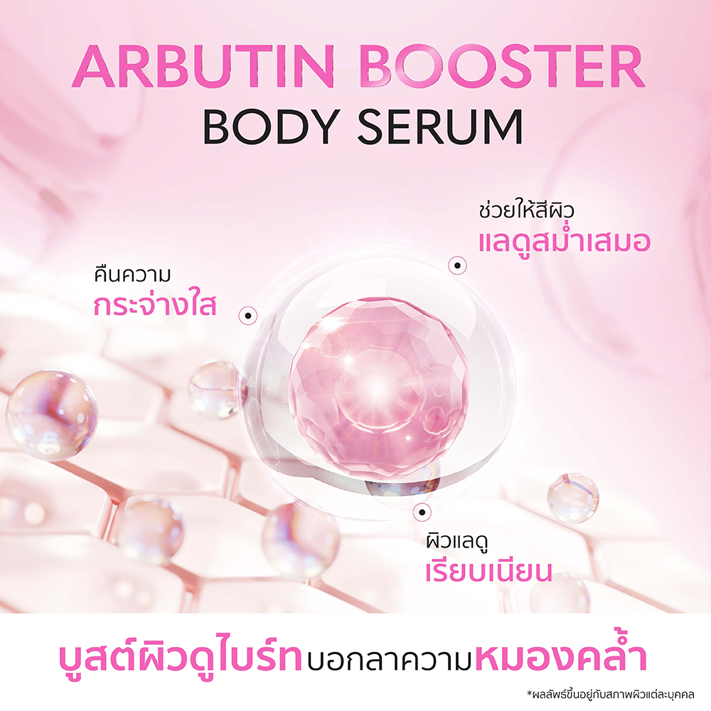 เซรั่มบูสเตอร์บำรุงผิวกาย Gravich All In White Arbutin Booster Body