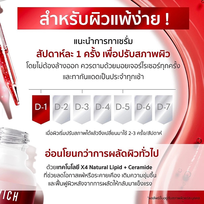 เซรั่ม Gravich Red Peeling Activator Serum