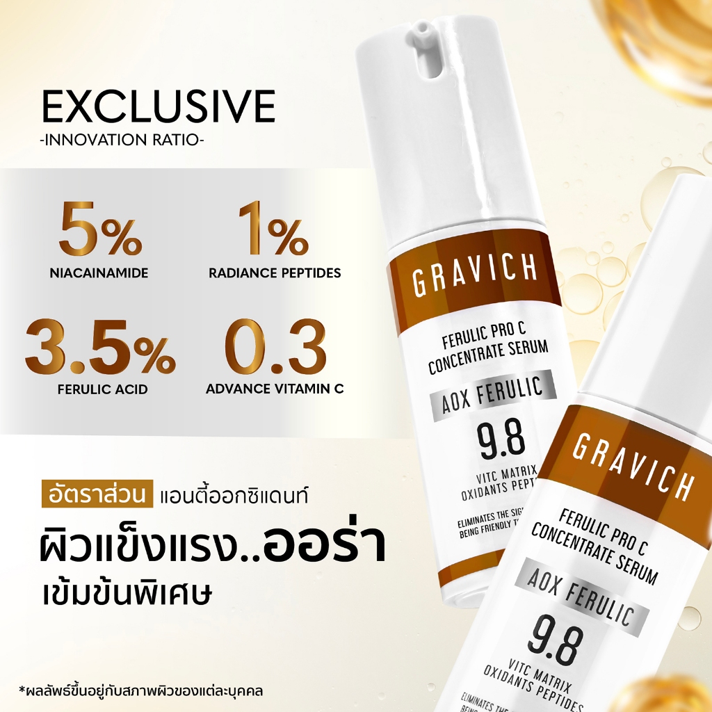 เซรั่มบำรุงผิว Gravich Ferulic Pro C Concentrate Serum