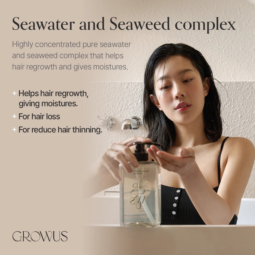 แชมพูทำความสะอาดเส้นผม GROWUS Recover Therapy Shampoo for Woman