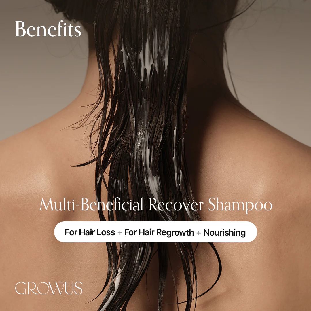 แชมพูทำความสะอาดเส้นผม GROWUS Recover Therapy Shampoo for Woman
