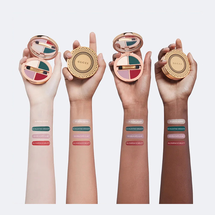 พาเลทอายแชโดว์ GUCCI Palette De Beauté Quatuo