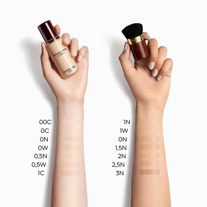 รองพื้นสูตรน้ำ Guerlain Healthy Glow Natural Perfection Foundation 24H Wear - No-Transfer รองพื้นสูตรน้ำ Guerlain Healthy Glow Natural Perfection Foundation 24H Wear - No-Transfer