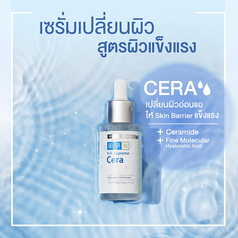 เซรั่ม ผิวแข็งแรง Hada Labo H.A. Supreme Cera Hydrating Concentrate