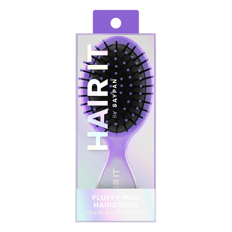 แปรงหวีผม Hair It Fluffy Mini Hairbrush