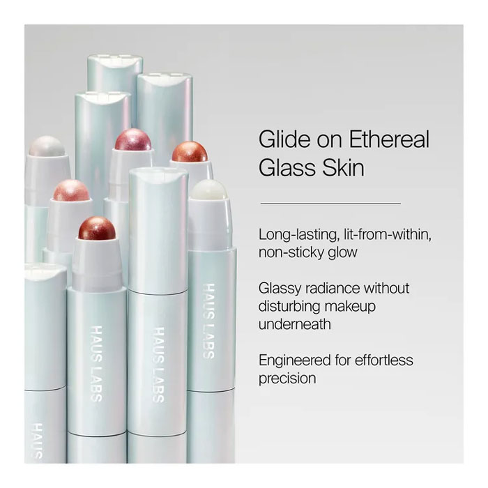 ไฮไลท์ Haus Labs By Lady Gaga Bio-Radiant Glassy Balm Highlighter Stick