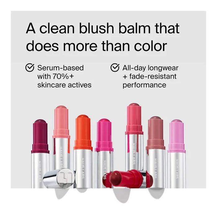 บลัชออน Haus Labs By Lady Gaga Color Fuse Glassy Blush Balm Stick