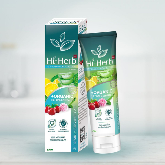 ยาสีฟัน Hi-Herb Premium Organic Care