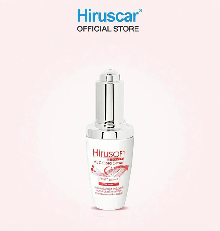 เซรั่มบำรุงผิวหน้า Hiruscar Vit C Gold Serum