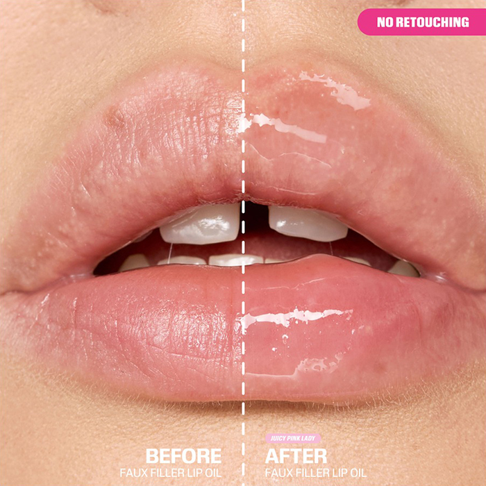 ลิปออยล์ Huda Beauty Faux Filler Jelly Oil