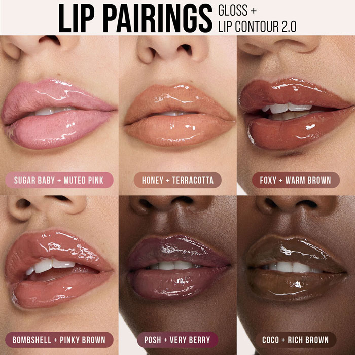 ลิปกลอส Huda Beauty Faux Filler Gloss