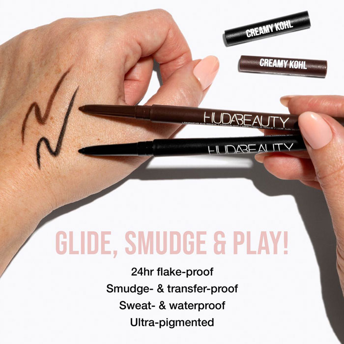 อายไลเนอร์ Huda Beauty Creamy Kohl Eye Pencil