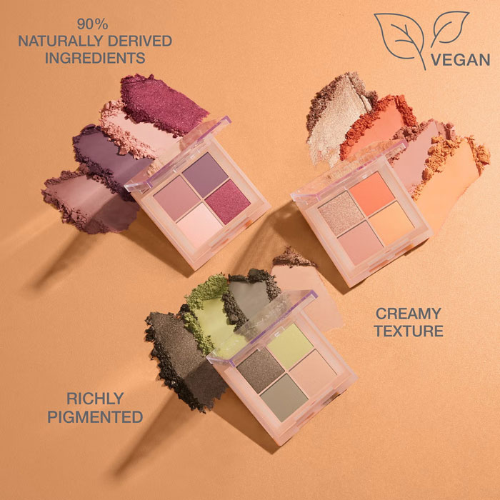 อายแชโดว์พาเลต Huda Beauty Glowish Micro Mini Natural Eyeshadow