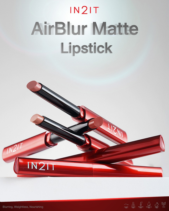 ลิปสติก IN2IT AirBlur Matte Lipstick