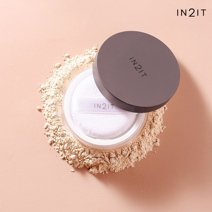 IN2IT Mattifying Loose Powder - natural beige แป้งฝุ่น