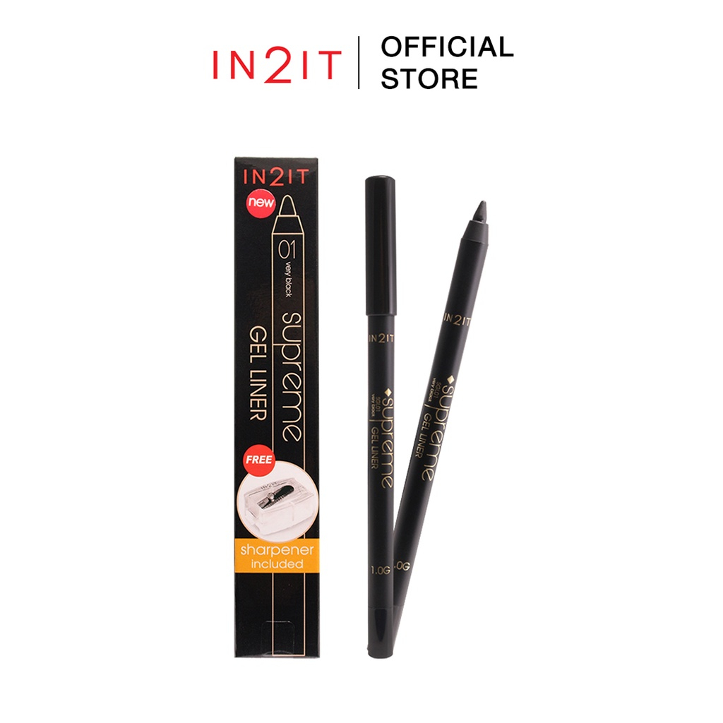 เจลไลน์เนอร์เขียนขอบตา IN2IT Supreme Gel Liner