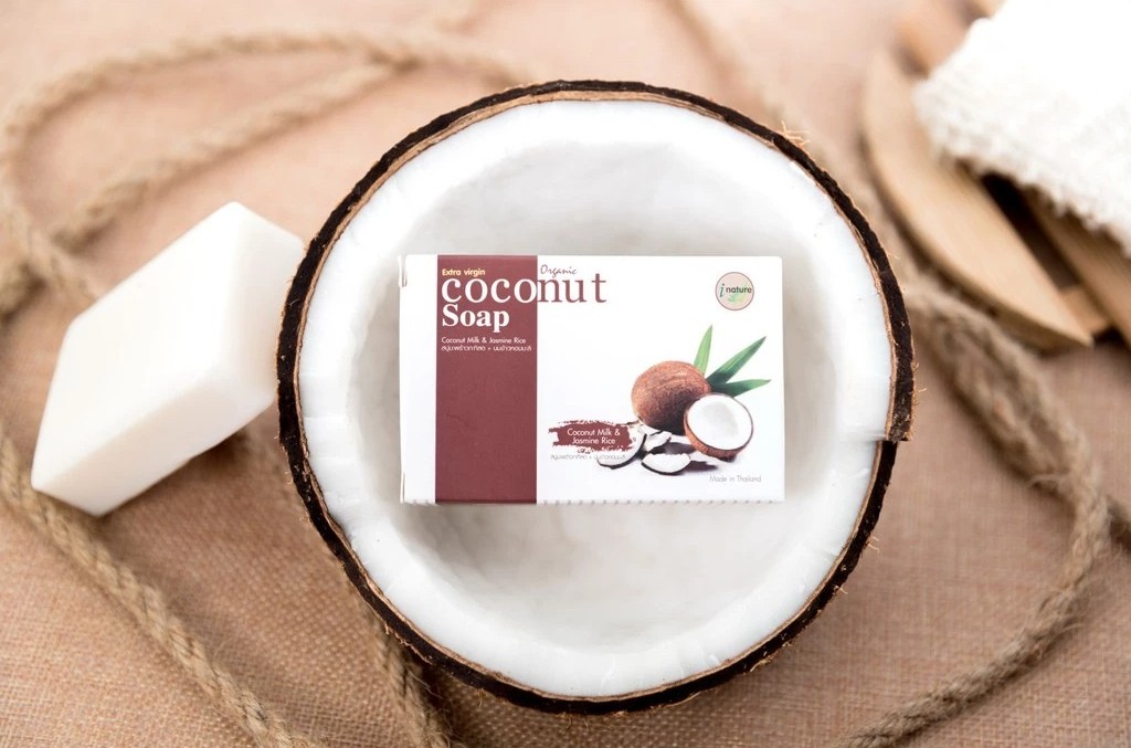 สบู่มะพร้าว I-nature Coconut Soap