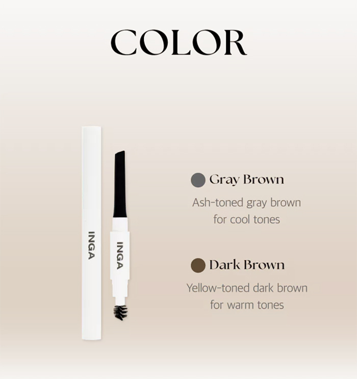 ดินสอเขียนคิ้ว INGA Stage Brow Pencil