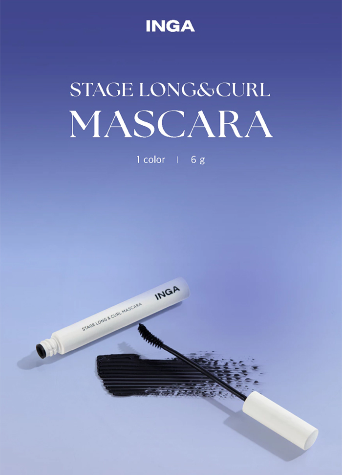 มาสคาร่า INGA Stage Long & Curl Mascara