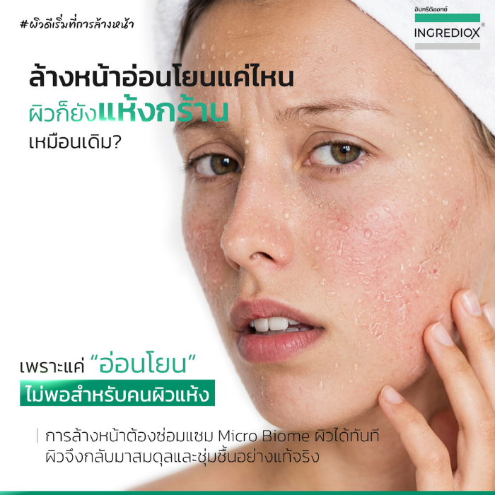คลีนเซอร์น้ำนม INGREDIOX MicroBiome Balancing & Hydrating Milk Cleanser คลีนเซอร์น้ำนม INGREDIOX MicroBiome Balancing & Hydrating Milk Cleanser