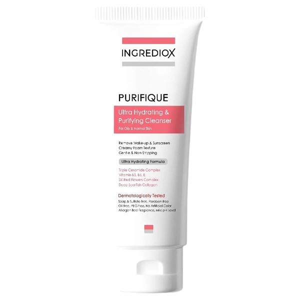 โฟมล้างหน้า INGREDIOX PURIFIQUE Ultra Hydrating & Purifying Cleanser