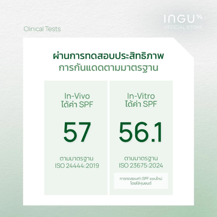 กันแดดบางเบา สูตรแมตต์ INGU BluVlite Matte Sunscreen SPF 50+ PA++++ + Biome Balance กันแดดบางเบา สูตรแมตต์ INGU BluVlite Matte Sunscreen SPF 50+ PA++++ + Biome Balance