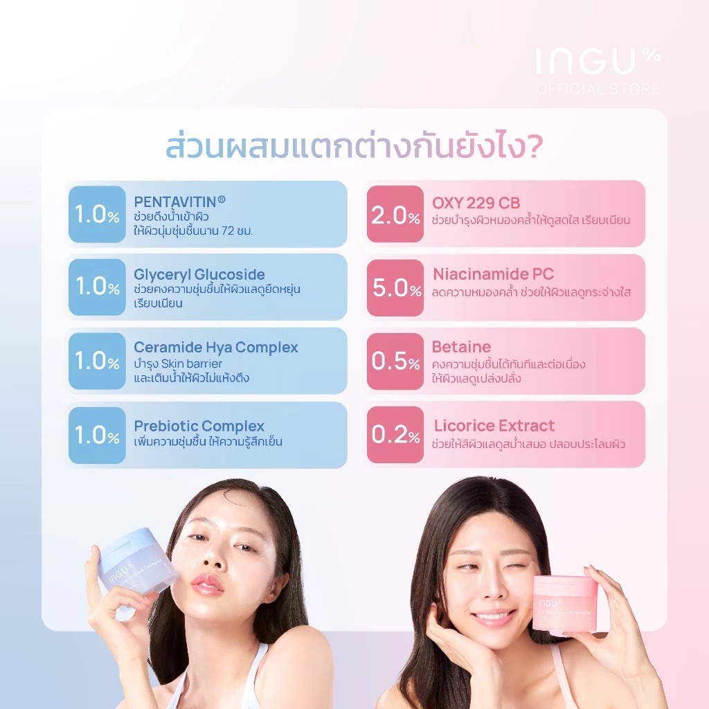 โทนเนอร์แพด INGU SkinLock Cooling Pad